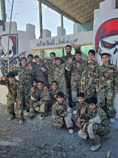 عکس پینت بال آکو بابلسر