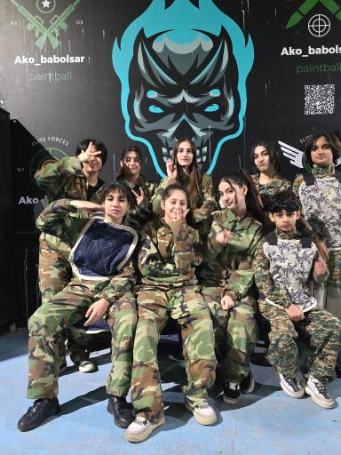 عکس پینت بال آکو بابلسر