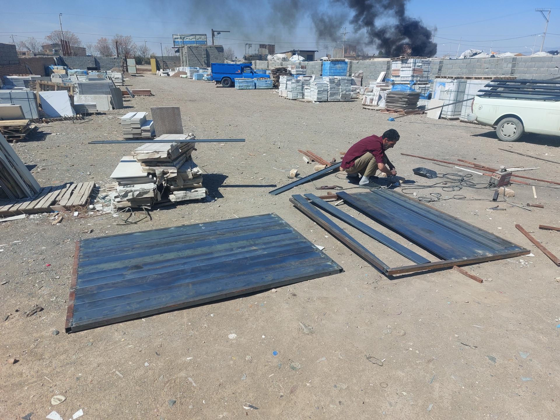 عکس انبار ضایعات مرکزی