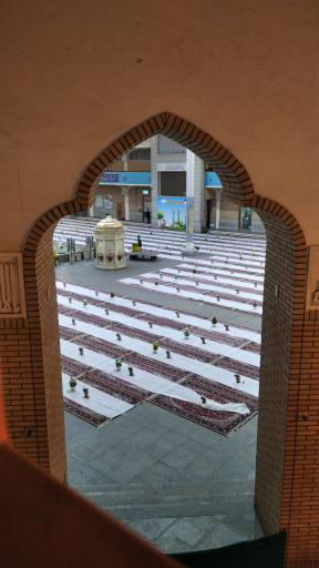 عکس صحن حضرت صاحب الزمان (عج)