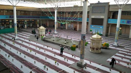 عکس صحن حضرت صاحب الزمان (عج)