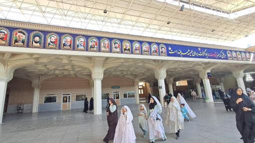 عکس صحن حضرت صاحب الزمان (عج)