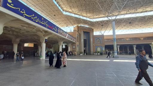 عکس صحن حضرت صاحب الزمان (عج)