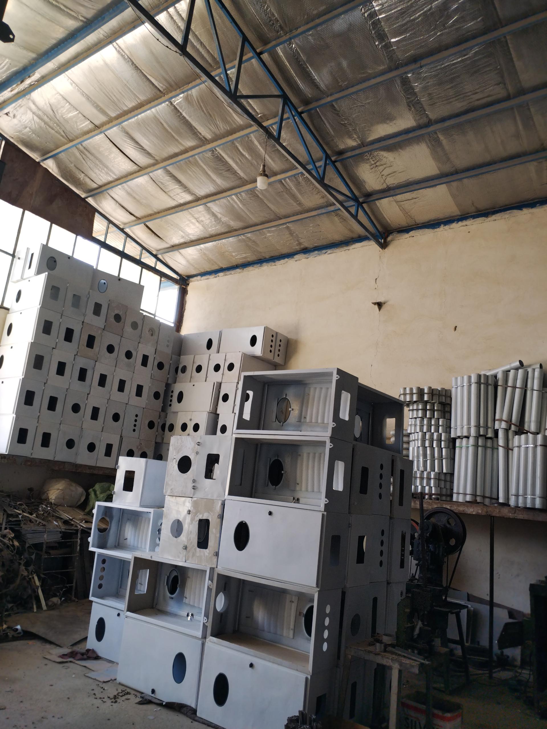 عکس تولیدی اتصالات دودکش پکیج امیری