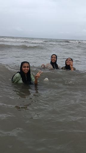 عکس ساحل دریای بابلسر