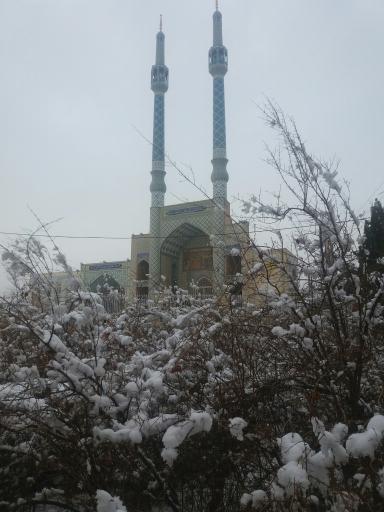 عکس مسجد امام حسین (ع) بارجین