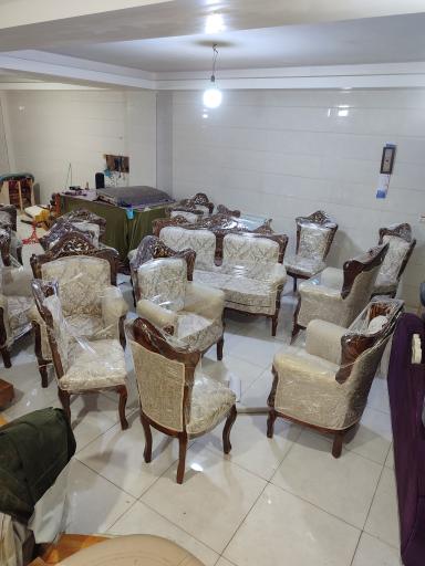 عکس تعمیرات مبل تاج