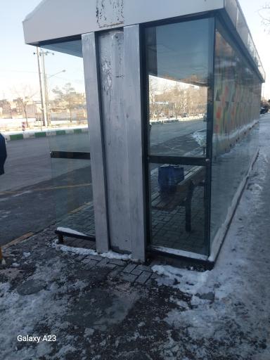 عکس ایستگاه اتوبوس شریعتی 60