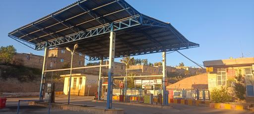 عکس پمپ بنزین خاوران