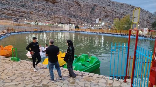 عکس دریاچه شهربازی