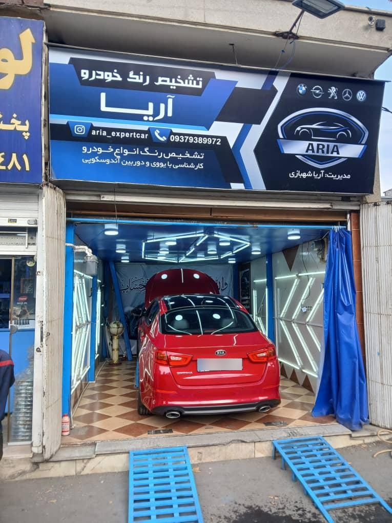 عکس تشخیص رنگ آریا