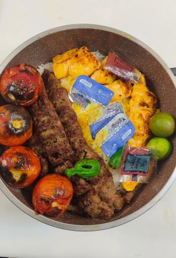 عکس غذا آماده بابا علی