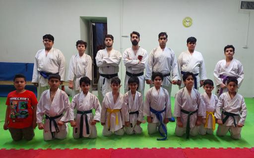 عکس آکادمی کاراته ماکان 