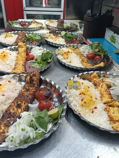 عکس کباب ساطوری بناب علی بابا