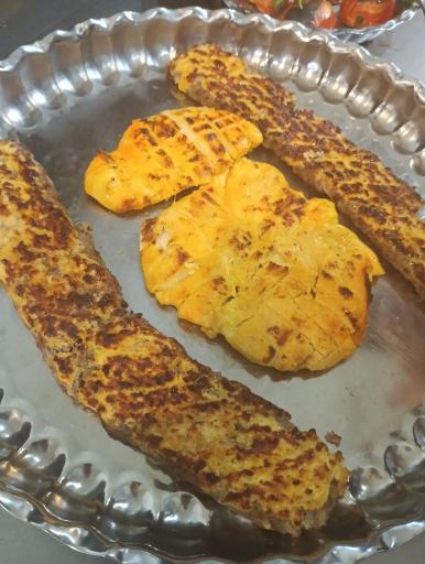 عکس کباب ساطوری بناب علی بابا