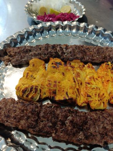 عکس کباب ساطوری بناب علی بابا