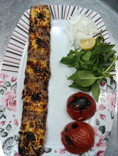 عکس کباب ساطوری بناب علی بابا