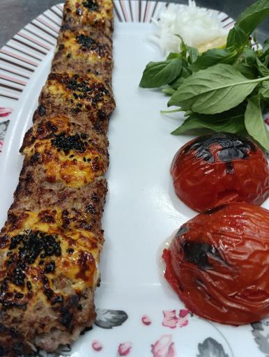 عکس کباب ساطوری بناب علی بابا