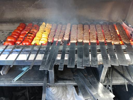 عکس کباب ساطوری بناب علی بابا