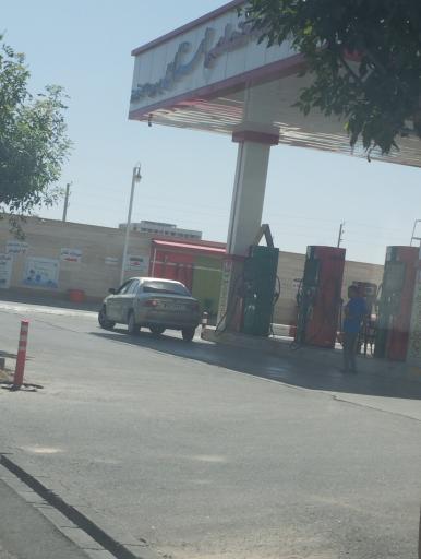 عکس پمپ بنزین مهستان