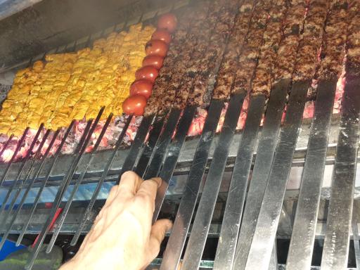 عکس کباب ساطوری بناب علی بابا