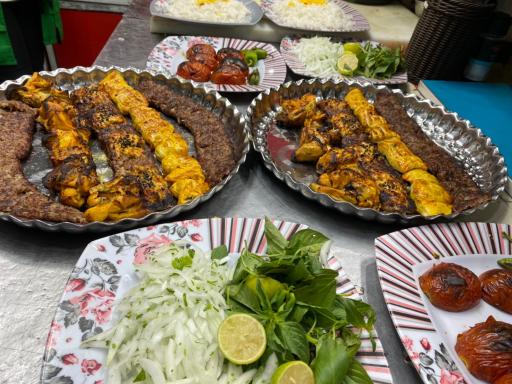 کباب ساطوری بناب علی بابا