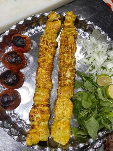 عکس کباب ساطوری بناب علی بابا