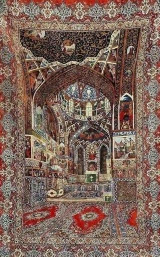 عکس فرش باریزه 