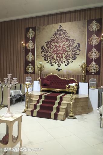 عکس باغ تالار قصر امین