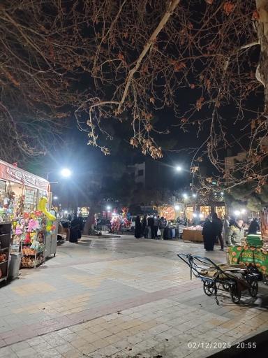 عکس بازار شب دست فروشان