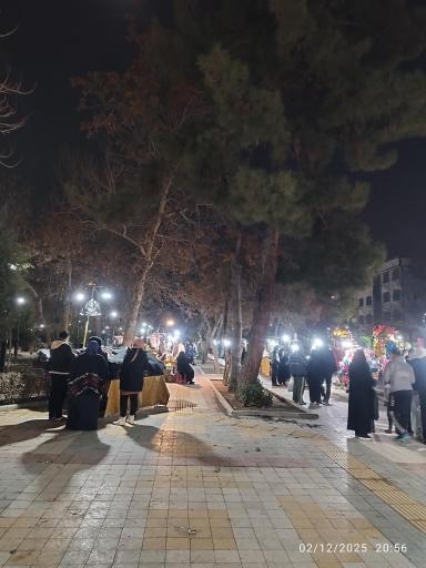 عکس بازار شب دست فروشان