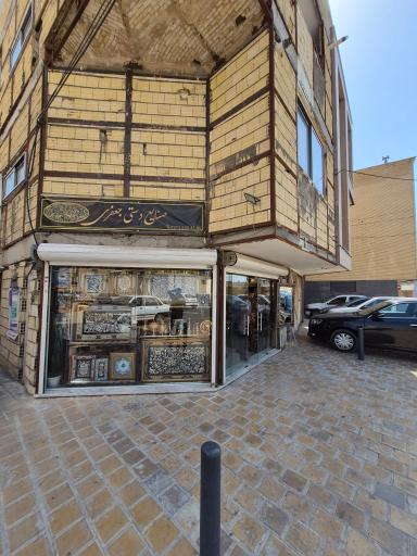 عکس صنایع دستی و قلم زنی جعفری