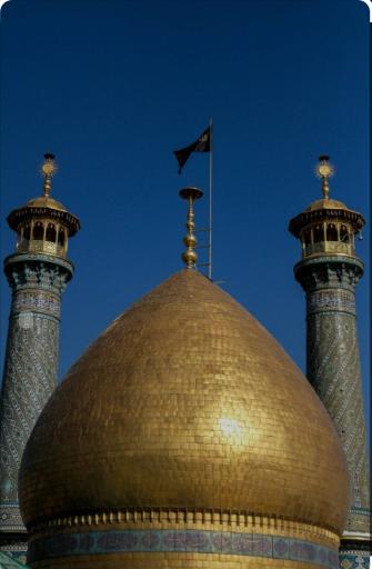 عکس گنبد طلا