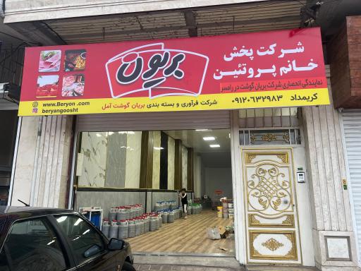 عکس خانم پروتئین 