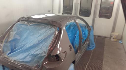 عکس صافکاری و رنگ کوره ای خودرو محمدی