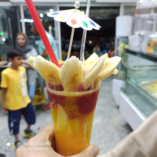 عکس آبمیوه بستنی آلوبالو