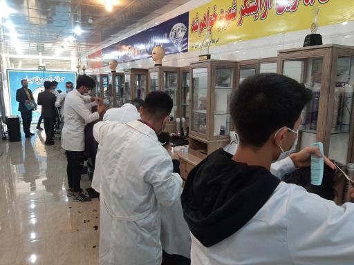 عکس آموزشگاه آرایشگری مردانه کاسپین 