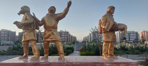 عکس میدان شهدای آتش نشان