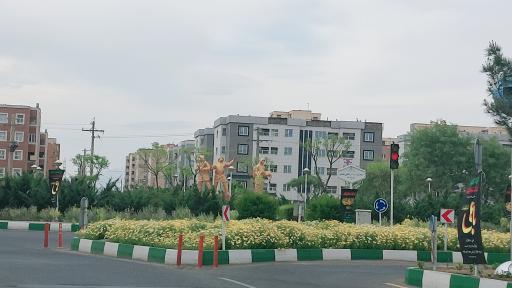 عکس میدان شهدای آتش نشان