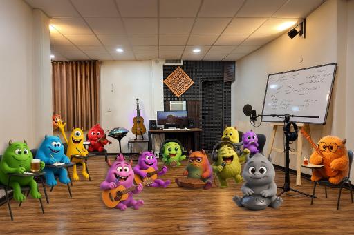 عکس آموزشگاه خانه هنرمون