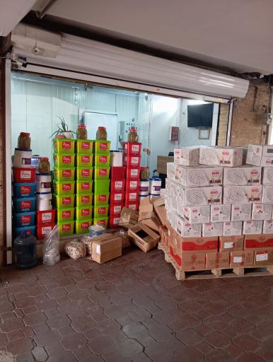 عکس پخش مواد غذایی پور علی