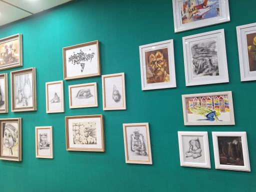 عکس آموزشگاه نقاشی پالت