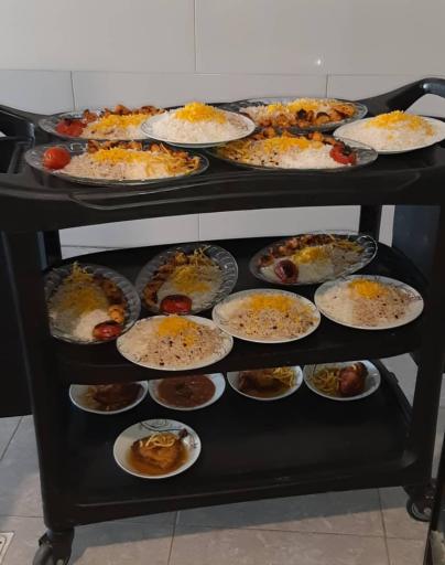 عکس سفره خانه سنتی نارنج