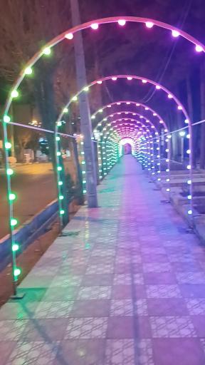 عکس تونل نور 