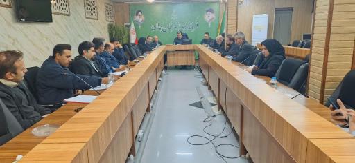 عکس سالن جلسات شهدای دولت فرمانداری شهرستان همدان