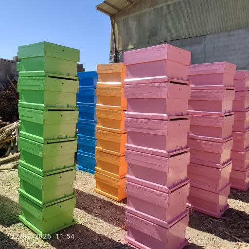 عکس کندو سازی چوب و شهد