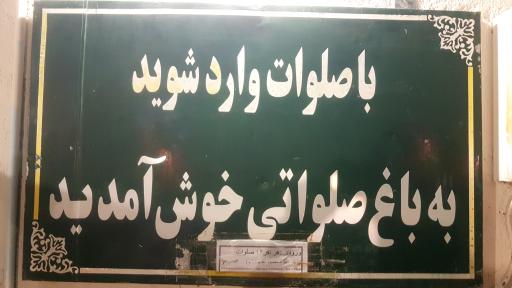 عکس باغ صلواتی ( جناب آقای معماریان )