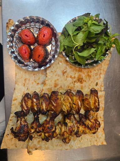 عکس کباب گوسفندی نمونه مهرداد 