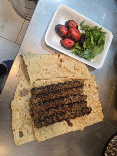 عکس کباب گوسفندی نمونه مهرداد 