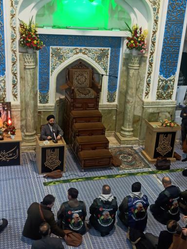 عکس بیت الزهرا حاج قاسم سلیمانی